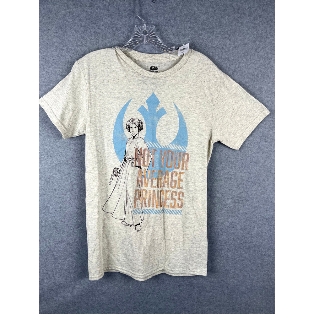 Princess Leia Star Wars T-Shirt Men's S White Disney Store